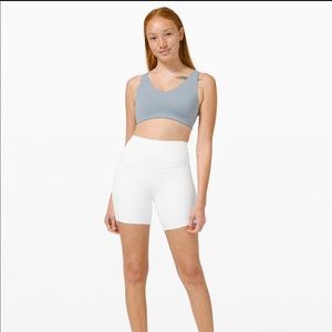 White 6” lululemon align short